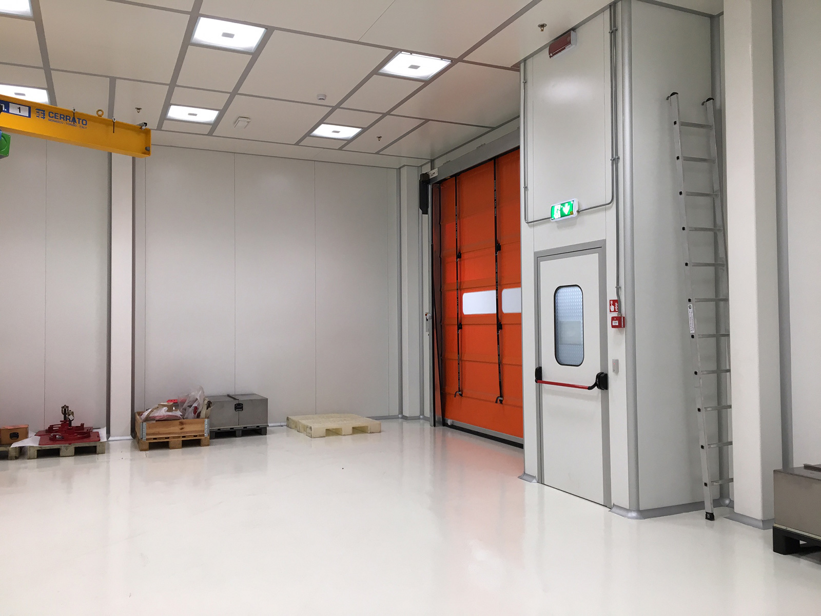 Gruppo ingegneria Torino - Nuova Clean Room in stabilimento produttivo