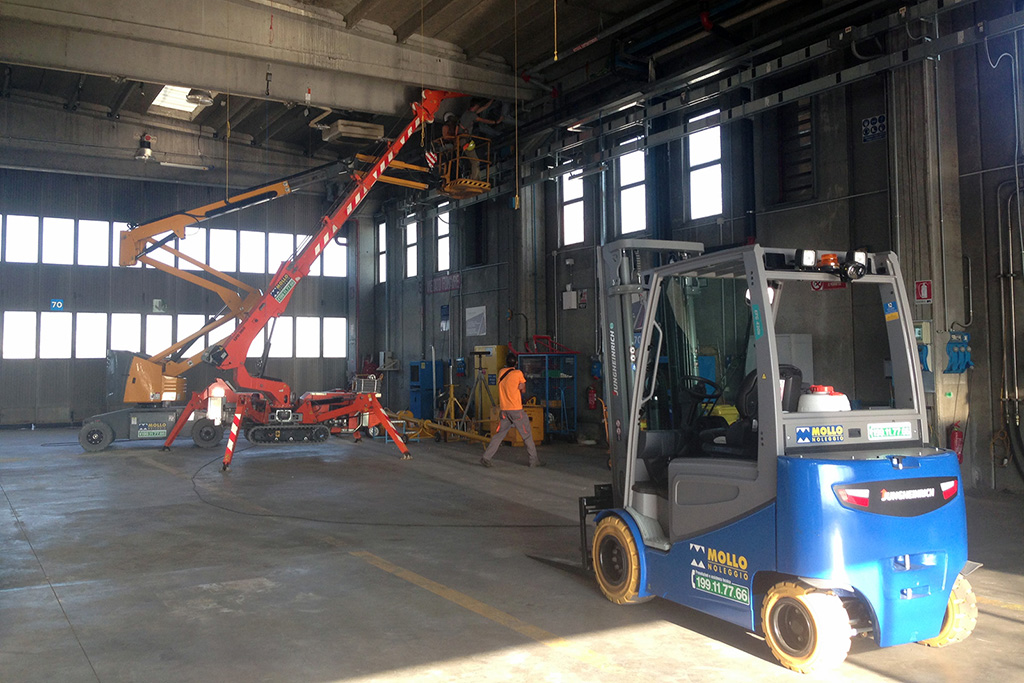 Seismic improvement of a building in an industrial plant in Caselle Torinese (TO)