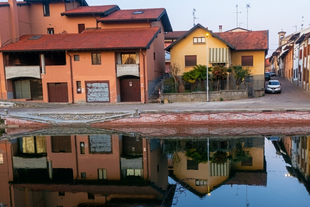 Monitoraggio topografico e consolidamento tratto spondale del Naviglio Grande